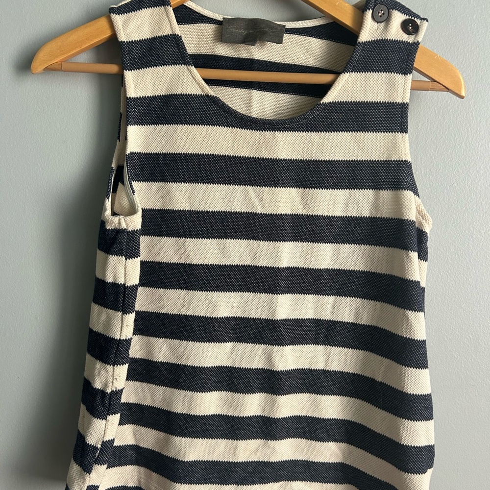 Striped Sleeveless Top